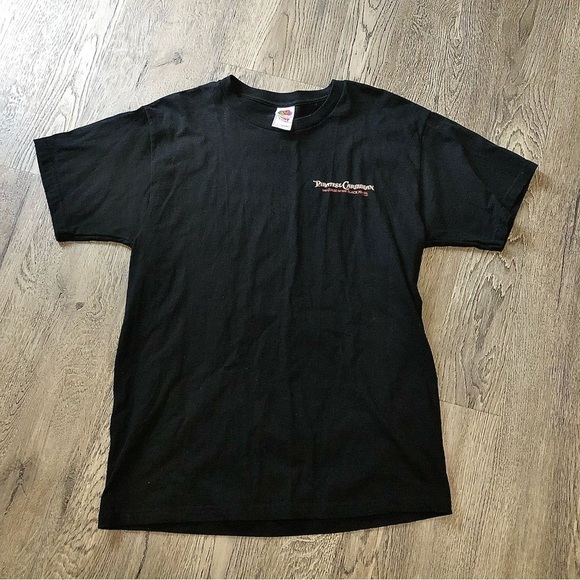 Fruit of the Loom Other - Pirates Of The Caribbean Curse Of The Black Pearl Vintage Promo Shirt Y2K Men L